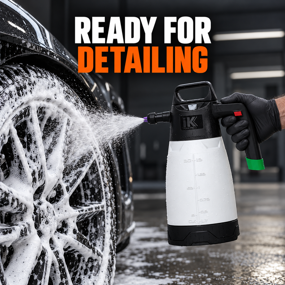 IK Foam Pro 2 Hand Pressure Sprayer 1.25L — Can I picture using it?