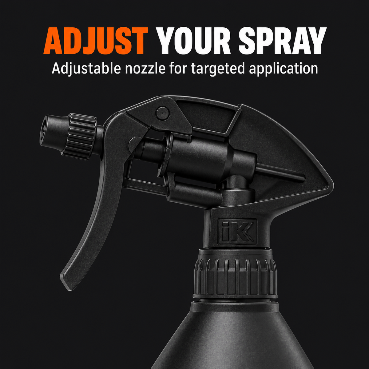 IK Multi TR 1 Trigger Sprayer 1L — Can I adjust the spray?