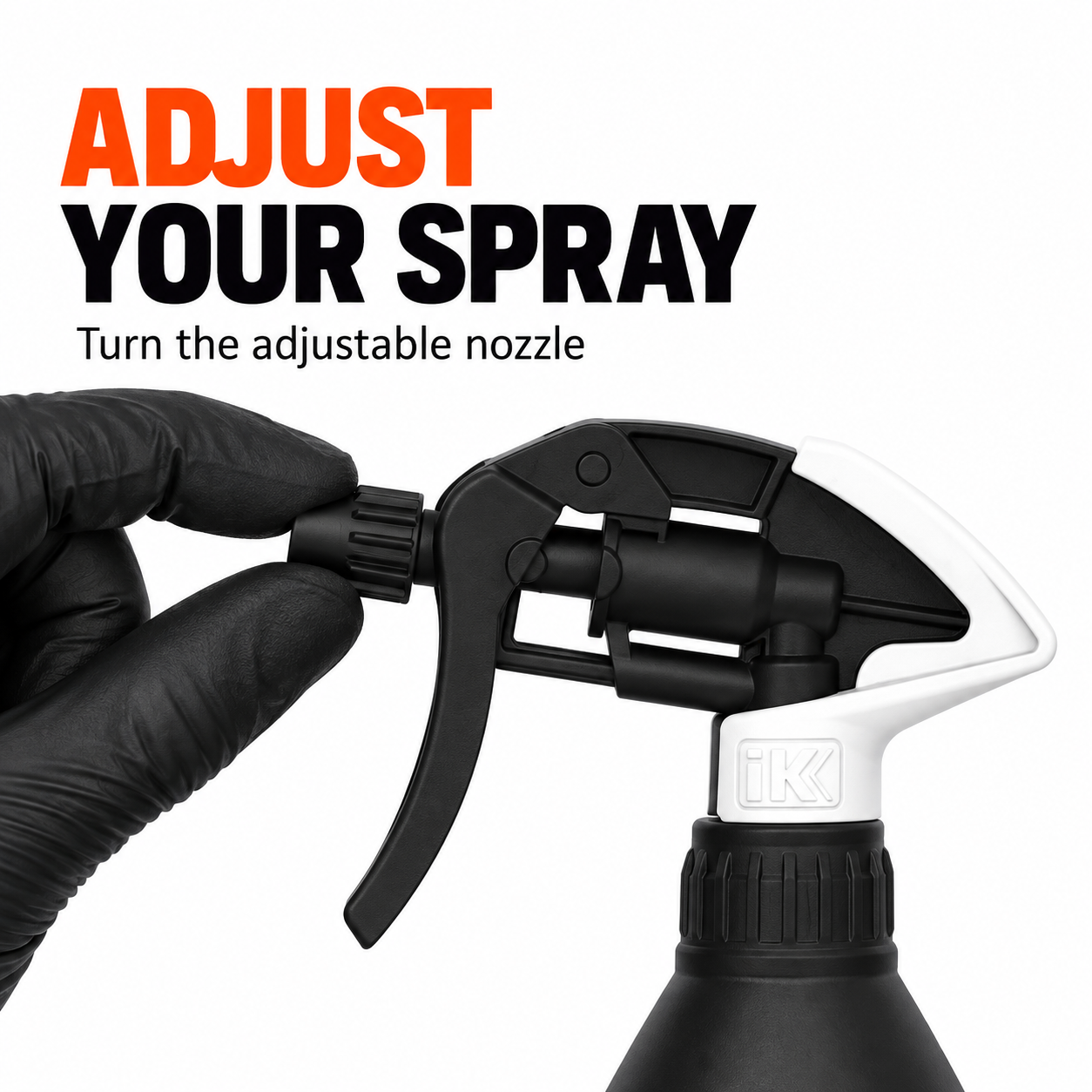 IK Multi TR Mini 360 Sprayer 0.6L — Can I adjust the spray?