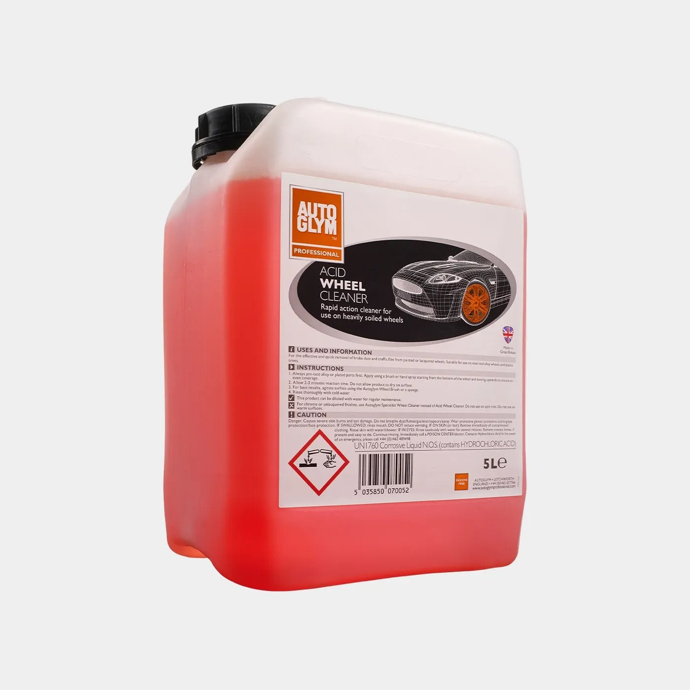 Autoglym Acid Wheel Cleaner 5 Litres