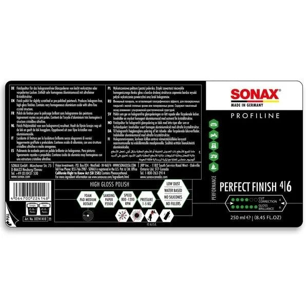 Sonax Profiline Perfect Finish