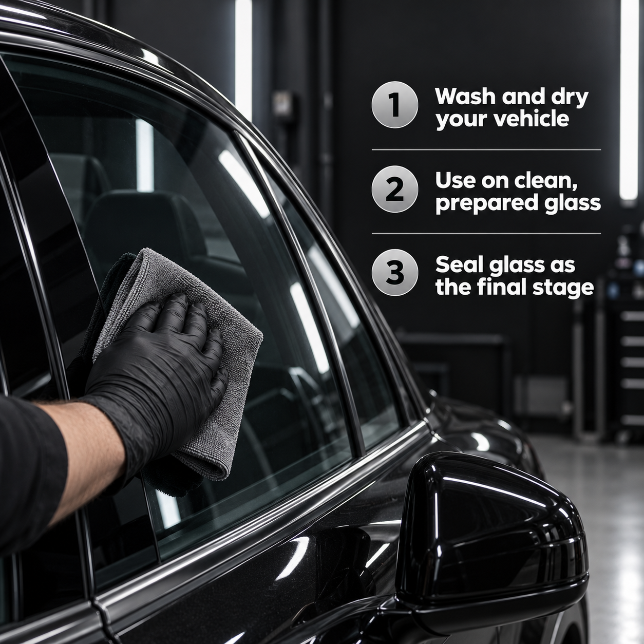 Infinity Wax Diamond Vision Glass Sealant - Si02 Hydrophobic Sealant 250ml — When should I apply it?