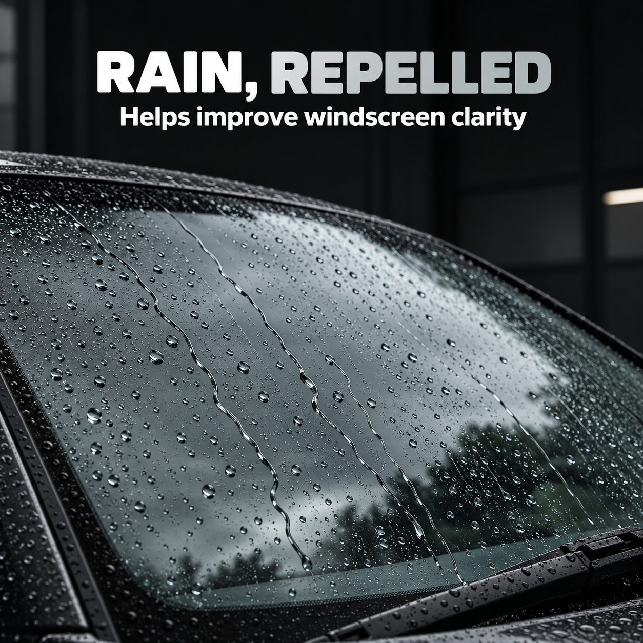 Infinity Wax Diamond Vision Glass Sealant - Si02 Hydrophobic Sealant 250ml — What does it do in rain?