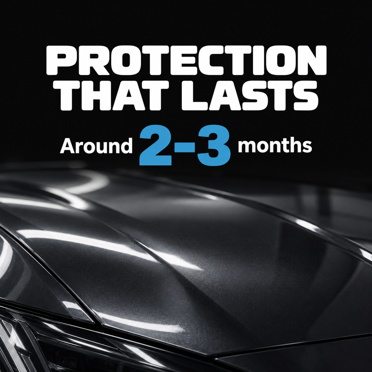 Infinity Wax Express Sealant - Spray on Si02 500ml — How long does protection last?