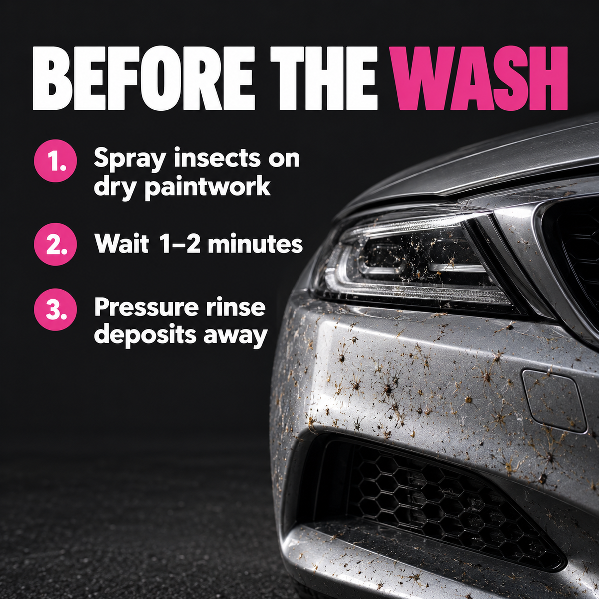 Infinity Wax Insect Strip 500ml - Bug Remover — How do I use it?