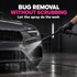 Infinity Wax Insect Strip 500ml - Bug Remover — Does removal require scrubbing?