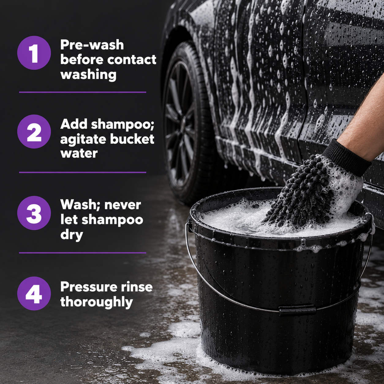 Infinity Wax Pure Shampoo — How do I use it?