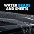 Infinity Wax Rapid Detailer 500ml - Gloss Protection & Hydrophobic — What water behaviour does it add?