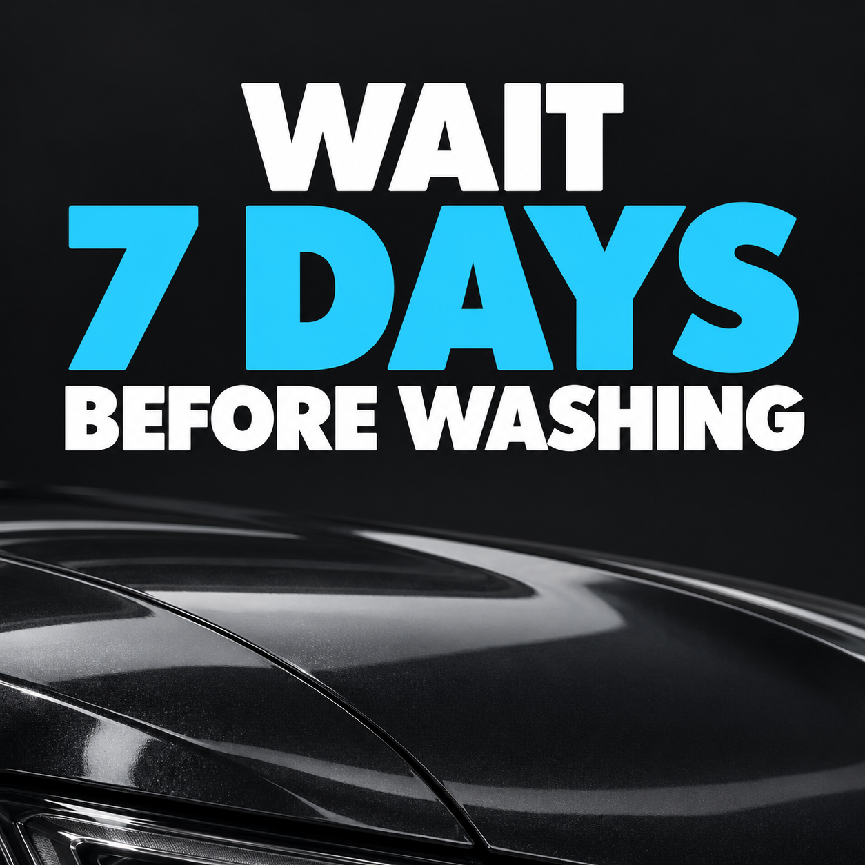Infinity Wax Synergy Lite V2 1 Year Sprayable Ceramic Coating 100ml — When can I wash it?