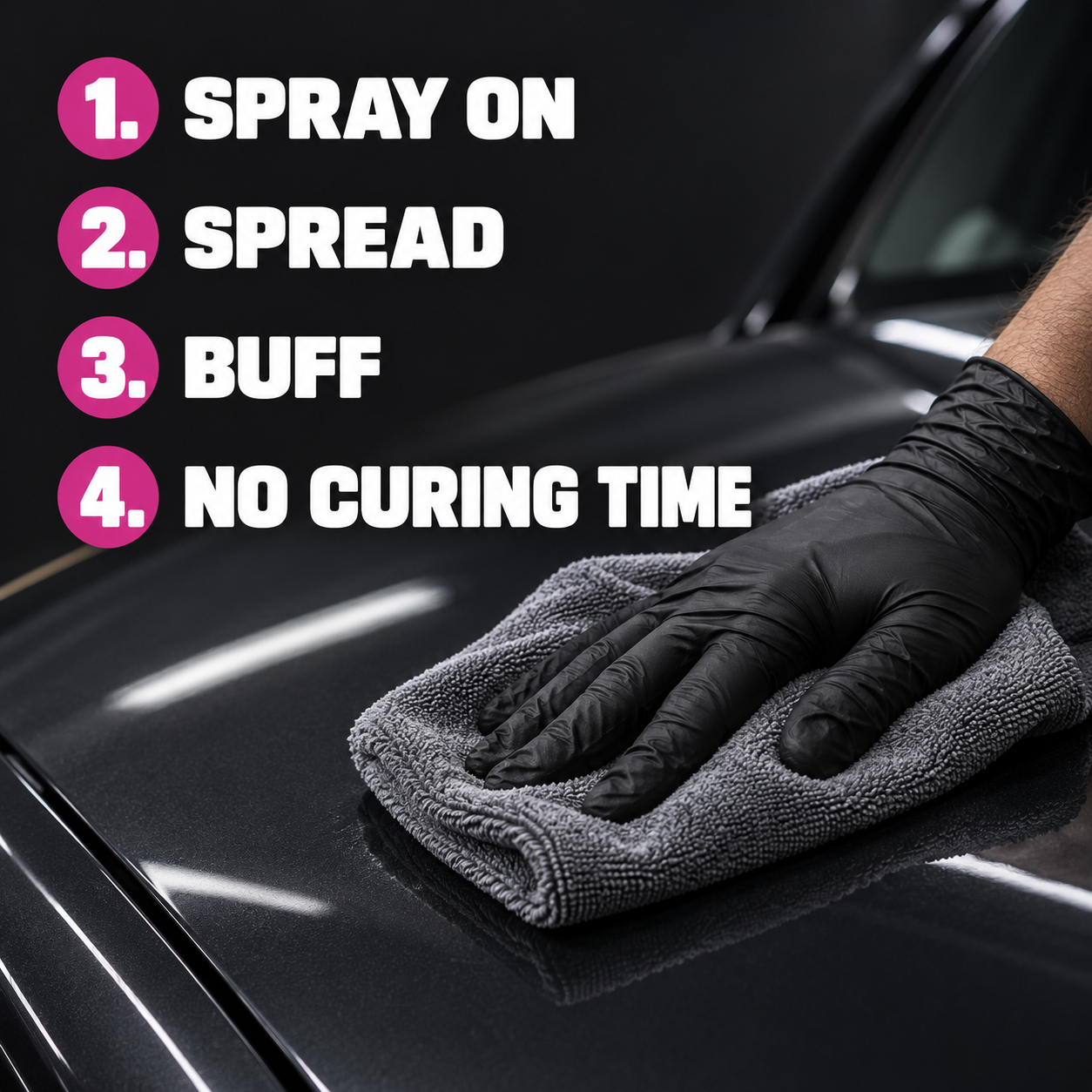 Infinity Wax Synergy QD Quick Detailer 500ml — How do I apply it?