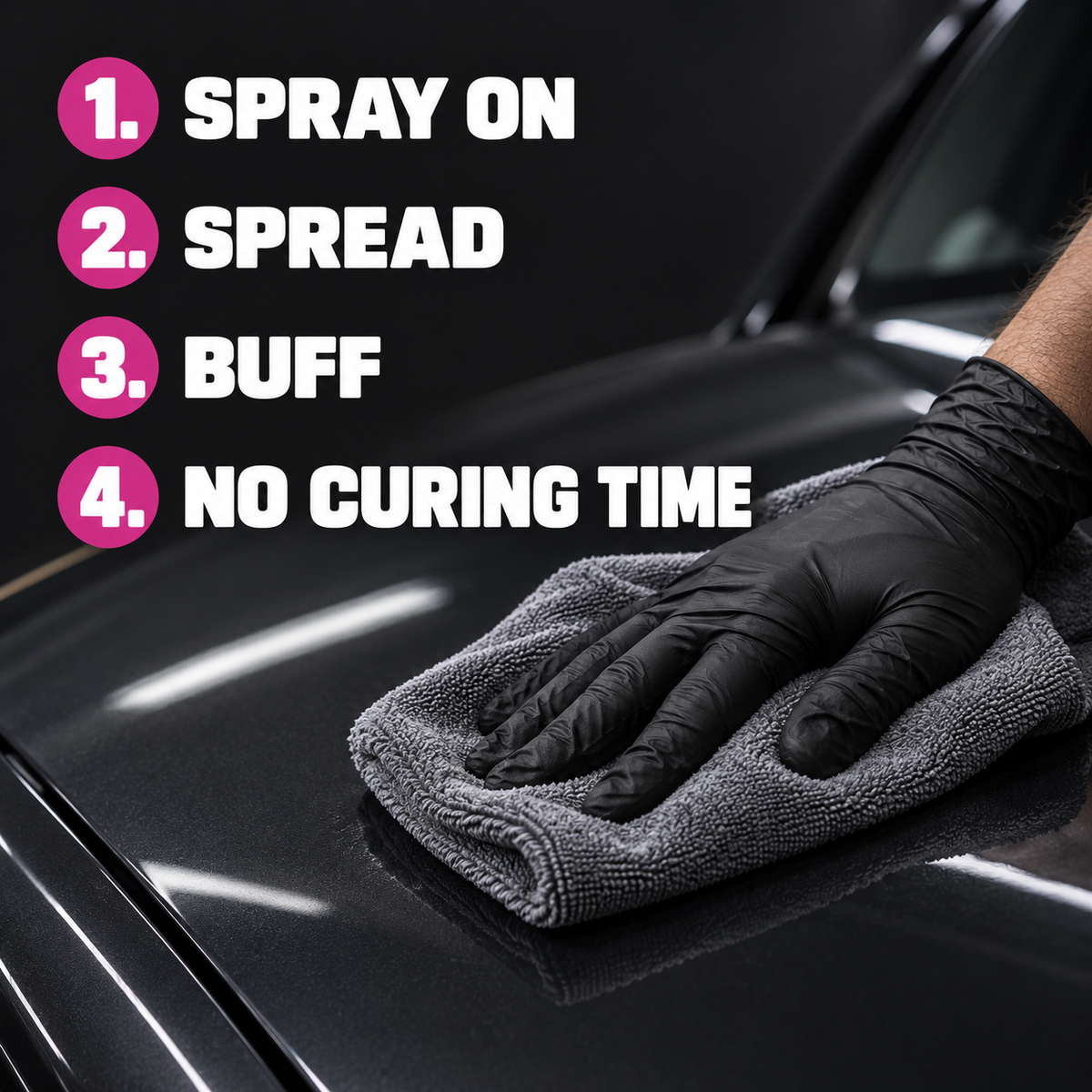 Infinity Wax Synergy QD Quick Detailer 500ml — How do I apply it?