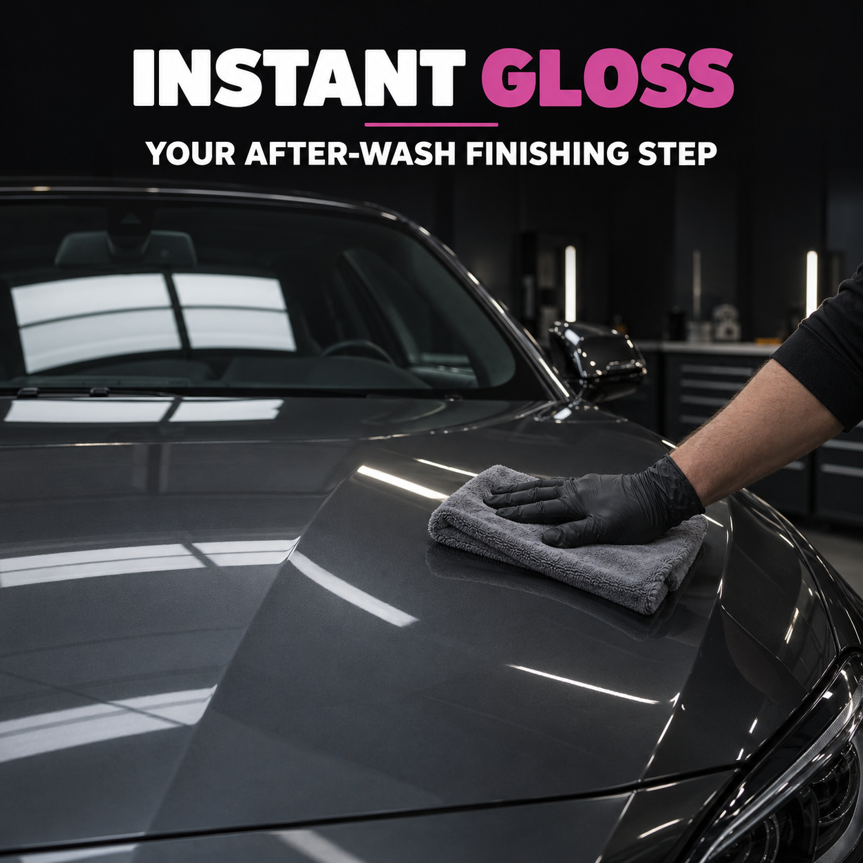 Infinity Wax Synergy QD Quick Detailer 500ml — What finish can I expect?