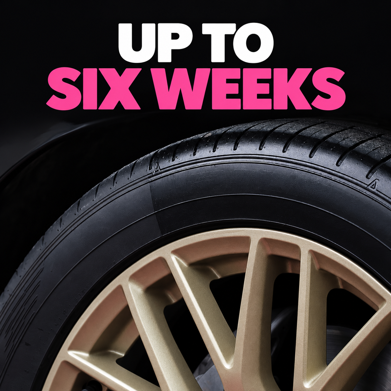 Infinity Wax Tyre Candy 250ml - Glossy Tyre Dressing — How long can it last?
