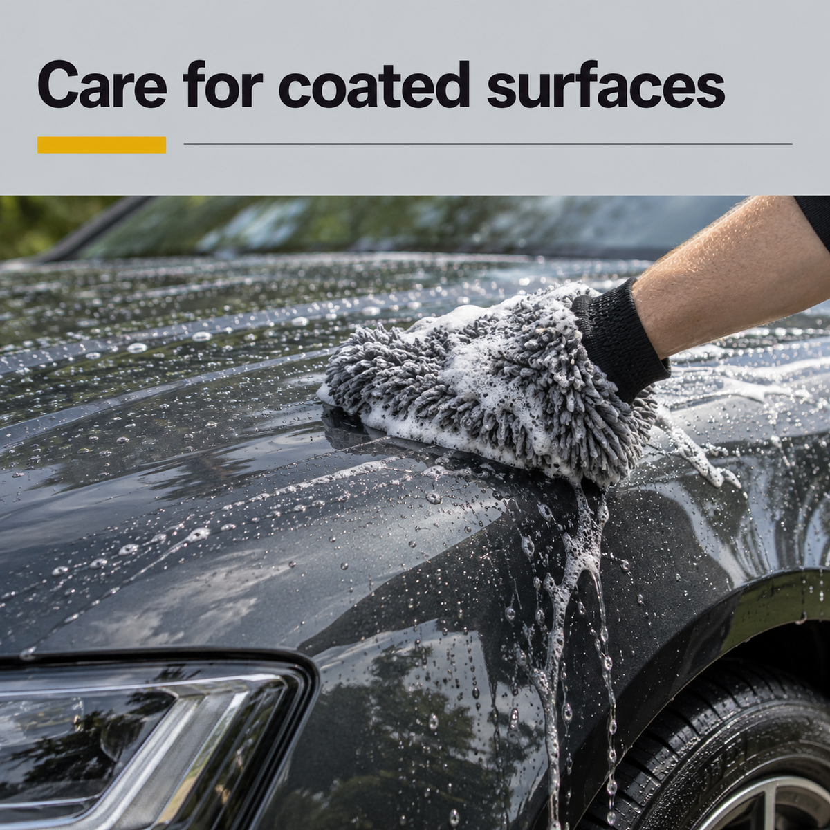 Koch-Chemie Ces Ceramic Effect Shampoo 1L — Can I use it on a coated car?