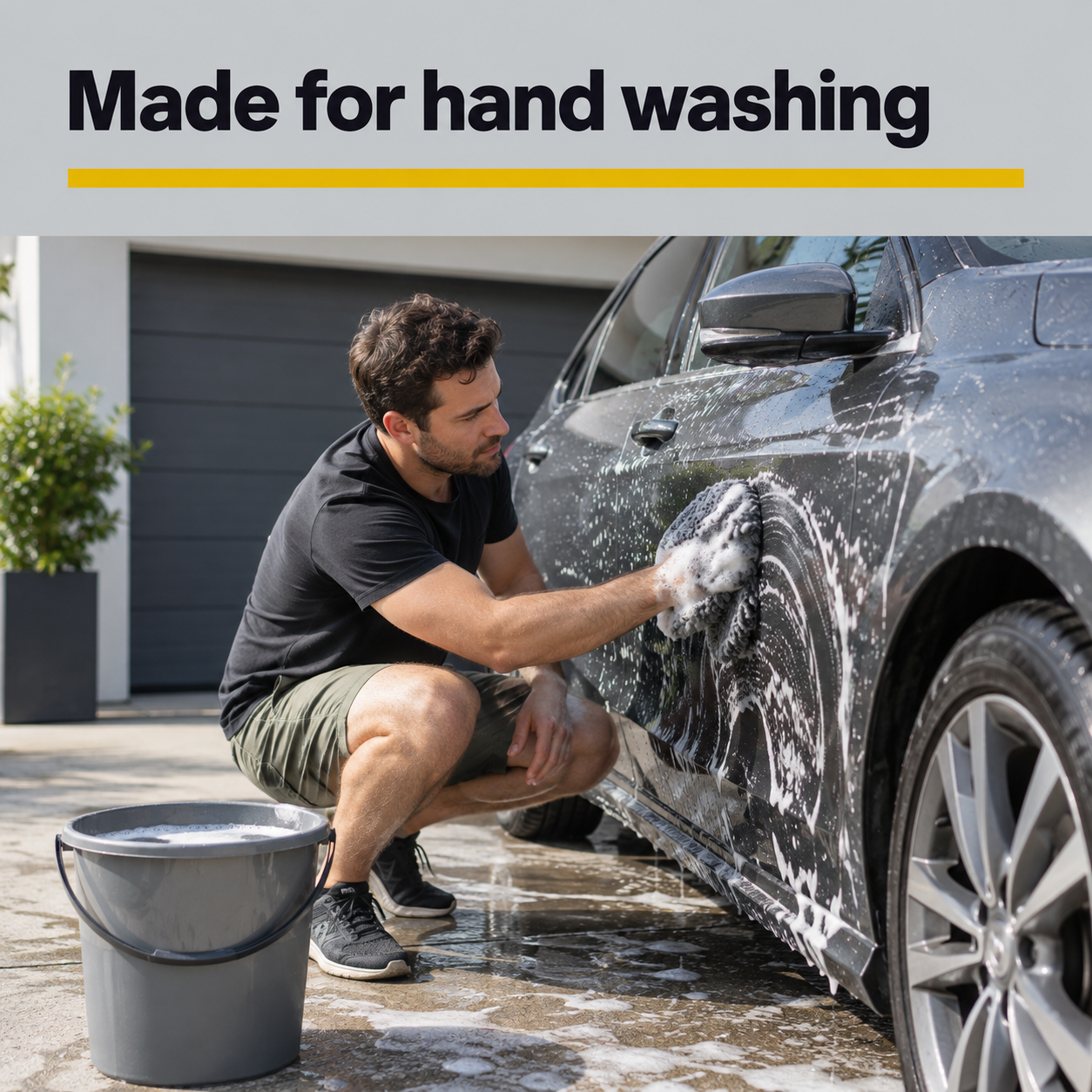 Koch-Chemie Ces Ceramic Effect Shampoo 1L — What does hand washing look like?
