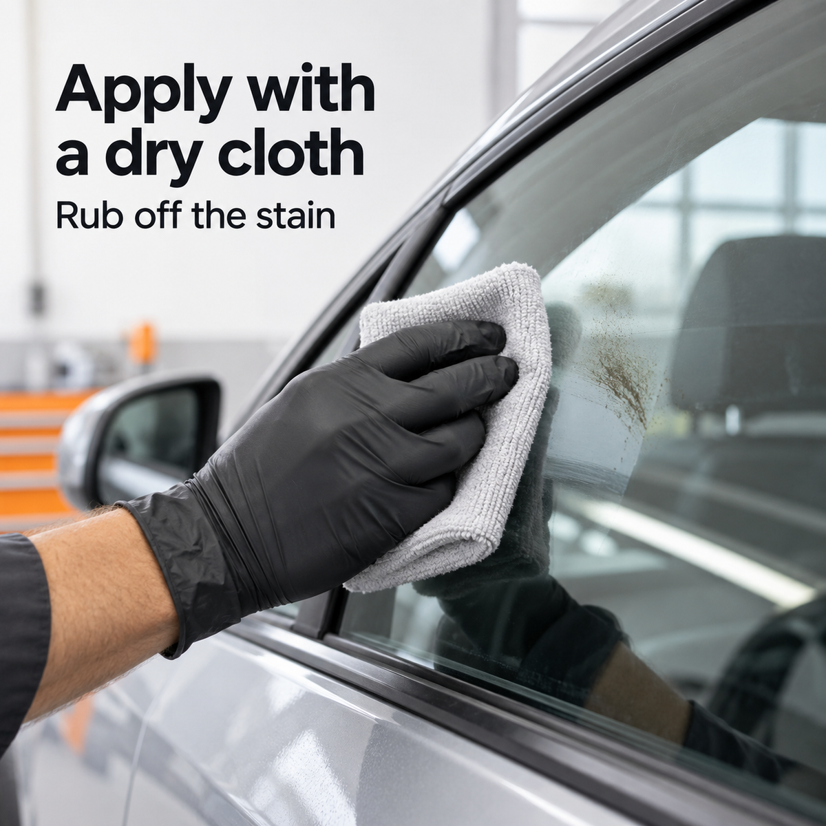 Koch Chemie FW Stain and Wax Remover (Fleckenwasser) 1L — What does application look like?