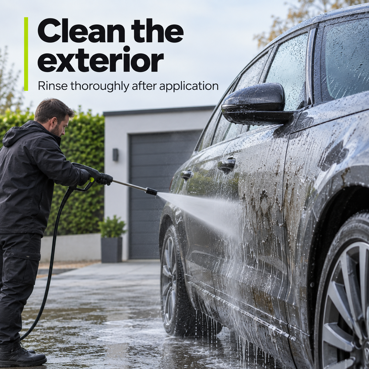 Koch Chemie GS Green Star - APC All Purpose Cleaner — What does exterior use look like?