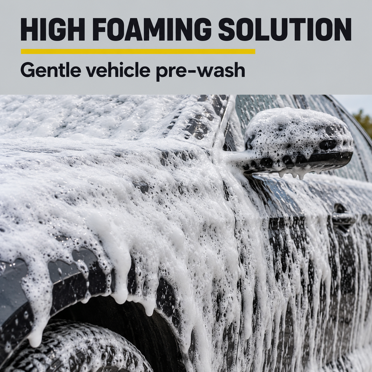 Koch Chemie GSF Gentle Snow Foam - Thick Foam Solution — What does the foam look like?