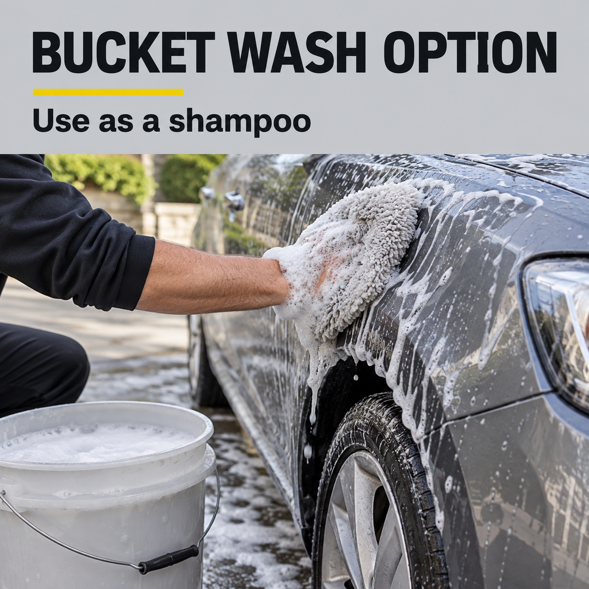 Koch Chemie GSF Gentle Snow Foam - Thick Foam Solution — Can I use it by hand?
