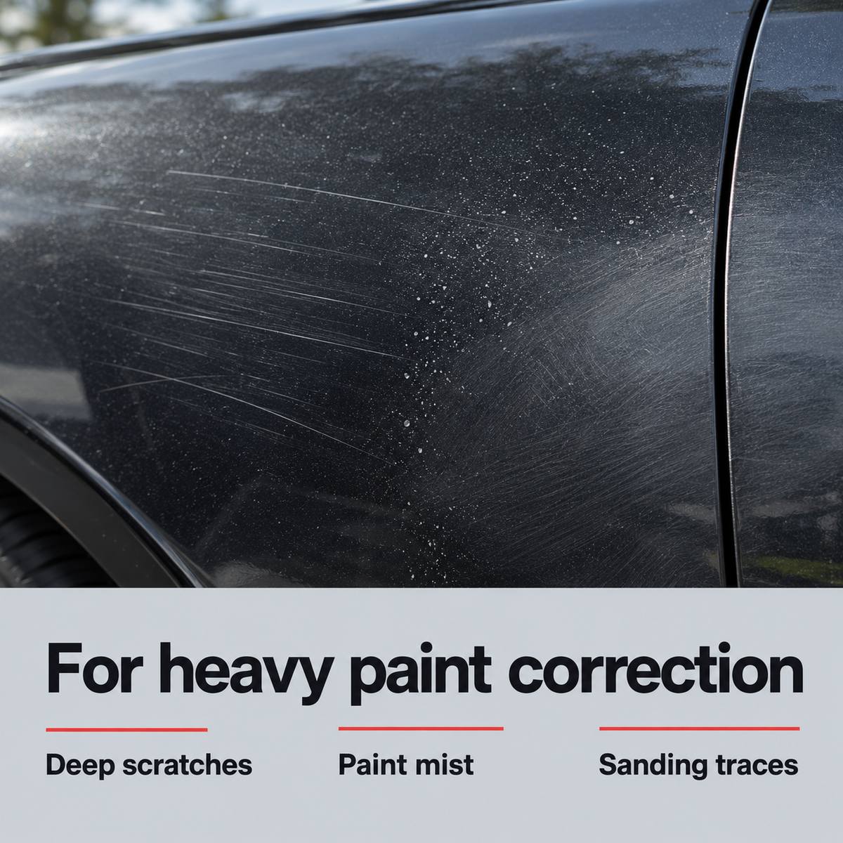 Koch-Chemie Heavy Cut (H9.02) - Coarse Polishing Compound Silicone Oil Free — What defects is it for?