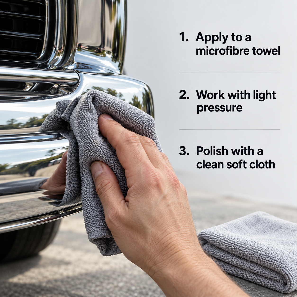 Koch Chemie Mep Metal Polish — How do I apply it?
