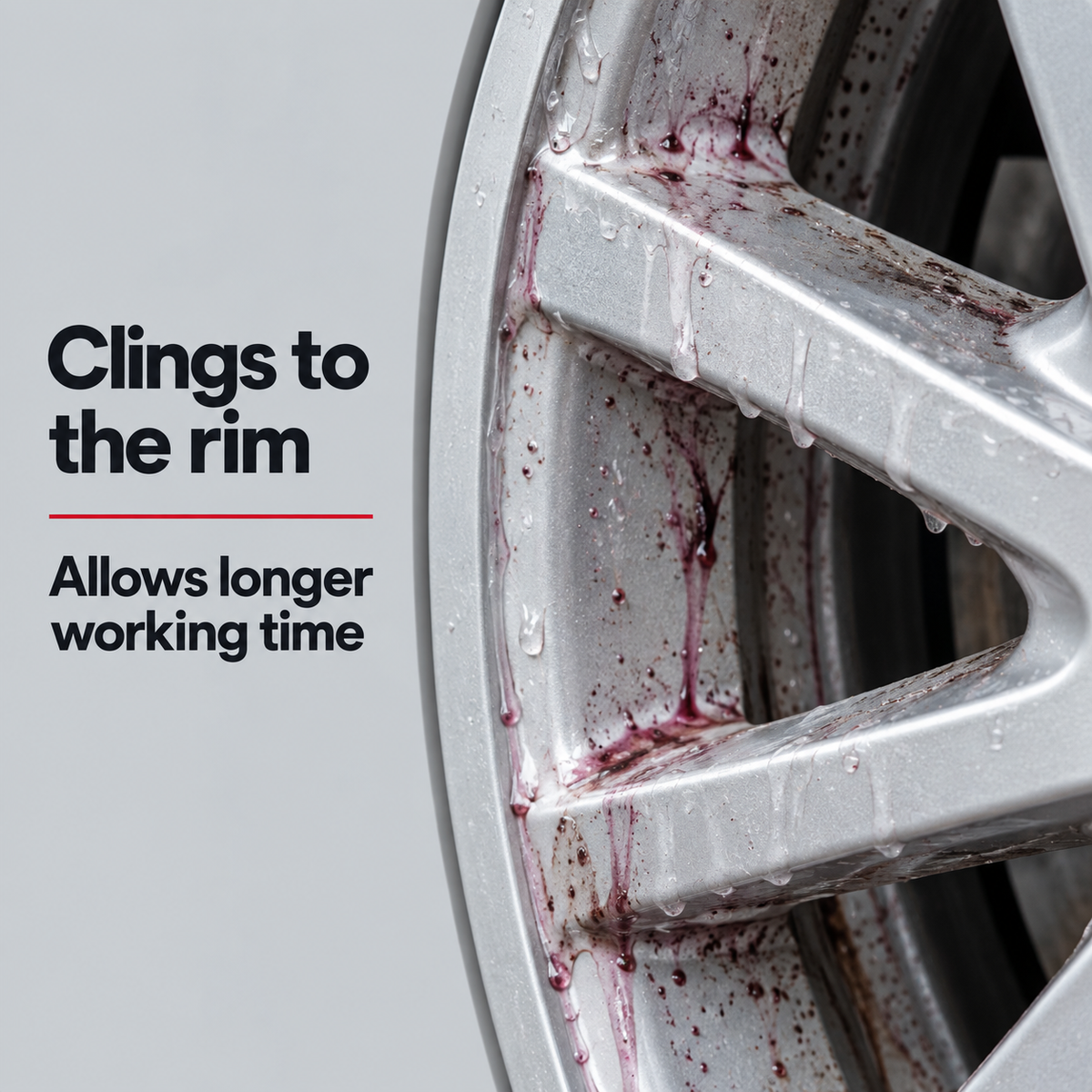 Koch Chemie Mwc Magic Wheel Cleaner 500ml — Why does it stay on the rim?