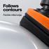 Koch Chemie Orange One Cut Pad (Various Sizes) — How does it follow curves?