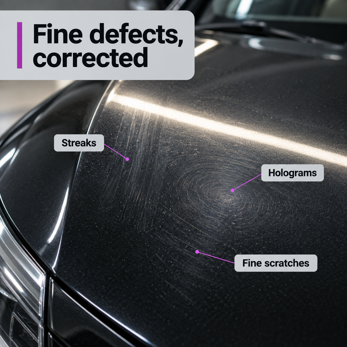 Koch Chemie P3.01 Micro Cut & Finish - Fine Scratches Eliminator and Gloss Polish — What can it correct?