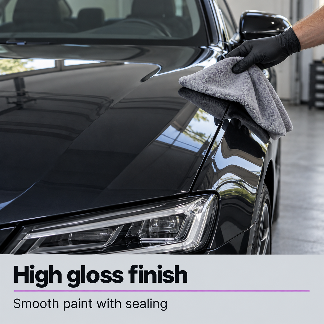 Koch Chemie P3.01 Micro Cut & Finish - Fine Scratches Eliminator and Gloss Polish — What finish can I expect?