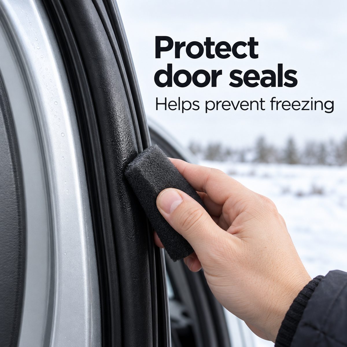 Koch-Chemie Plast Star Pss Silicone - Exterior Plastic & Rubber Care 1L — What does it do for door seals?