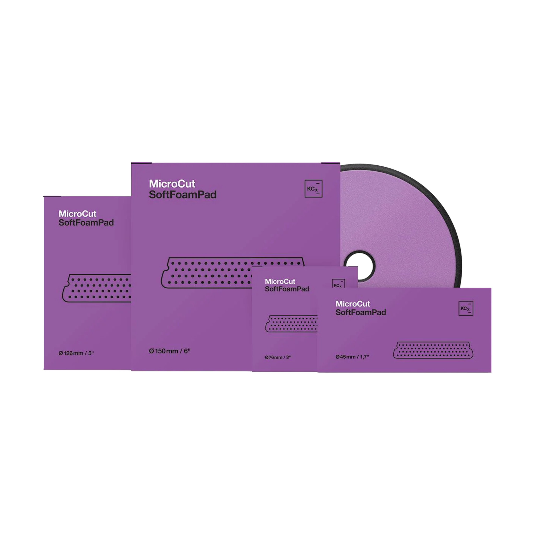 Koch Chemie Purple Micro Cut Soft Foam Pad (Various Sizes) — What am I buying?