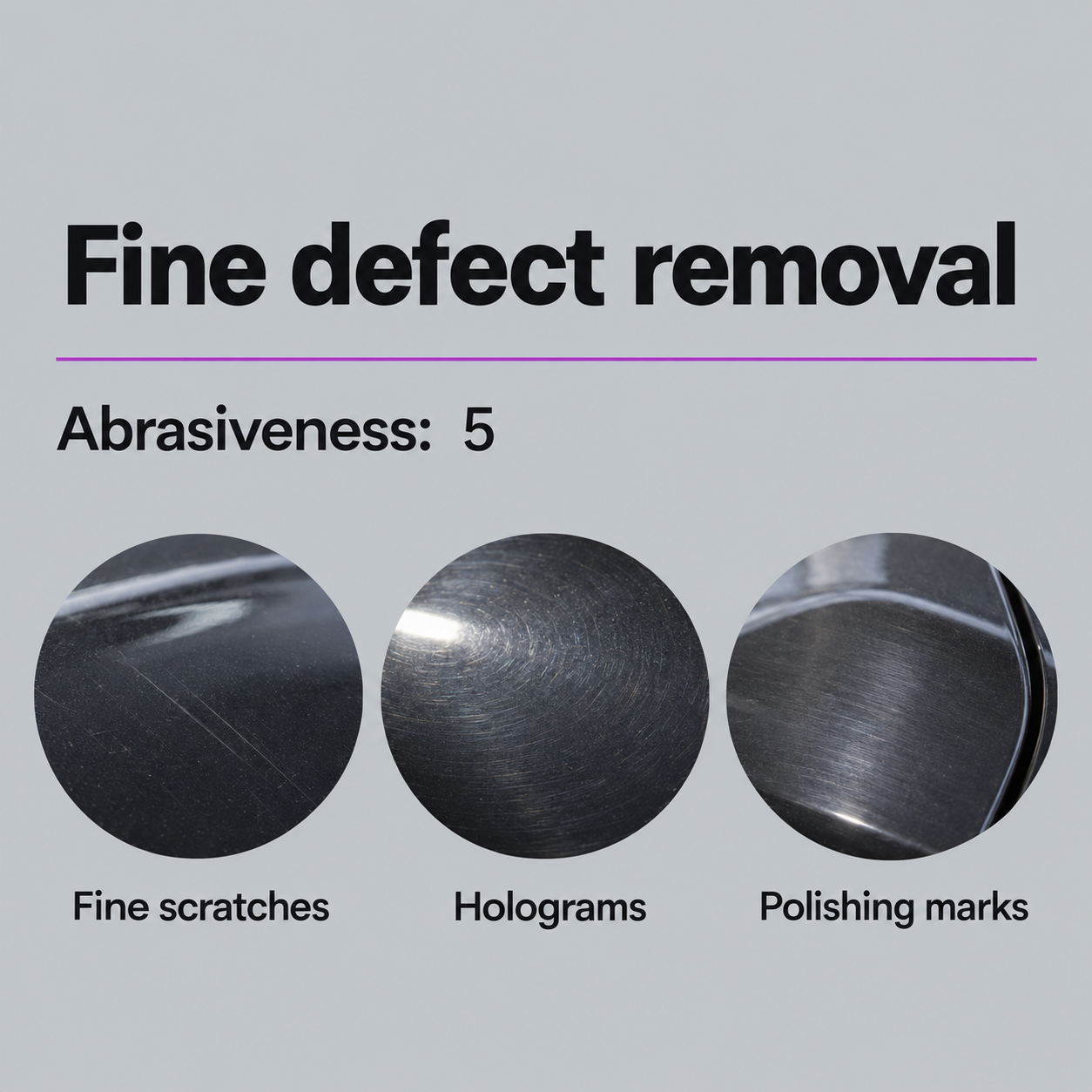 Koch Chemie Purple Micro Cut Soft Foam Pad (Various Sizes) — What defects is it for?