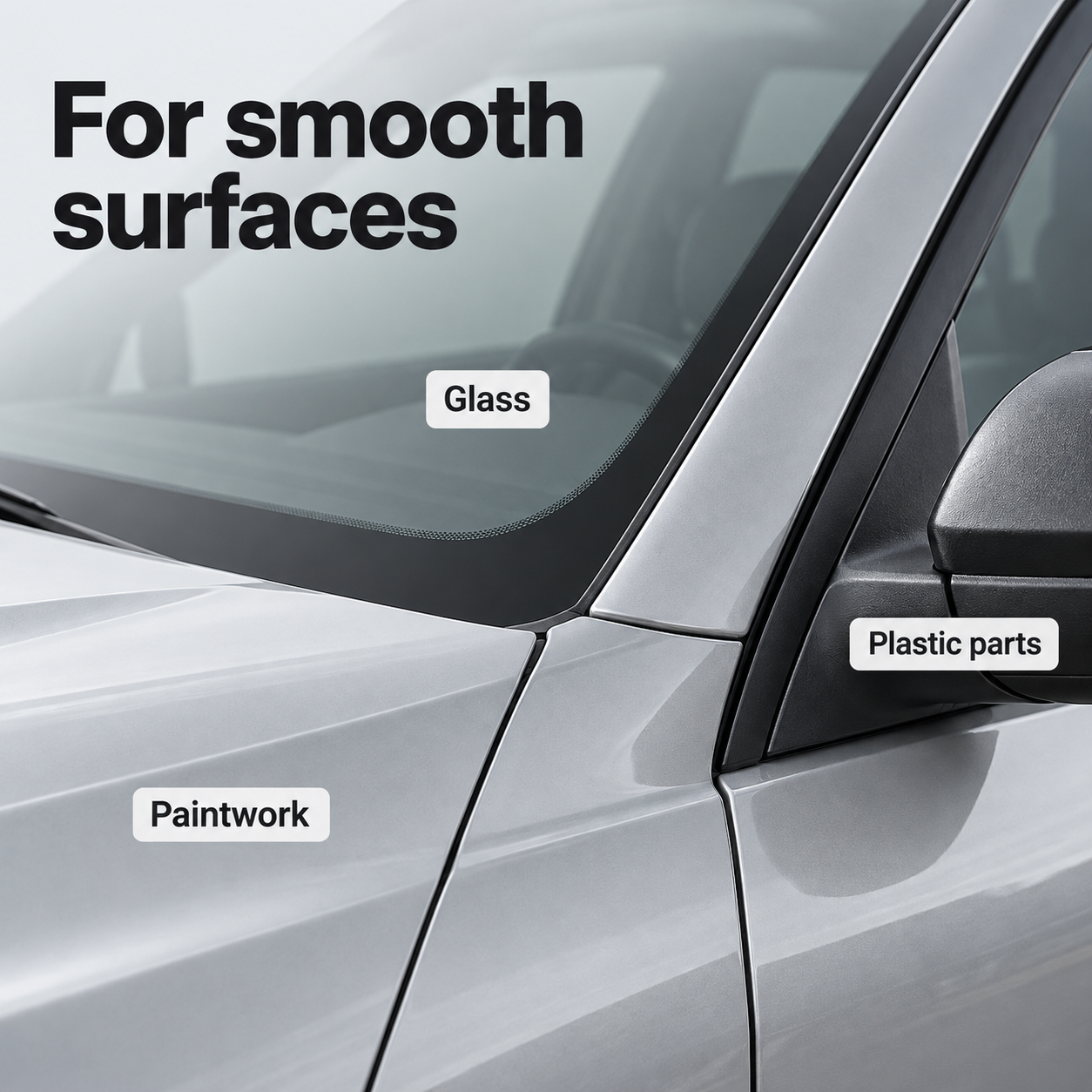 Koch Chemie Quick and Shine QS — Which surfaces can I treat?