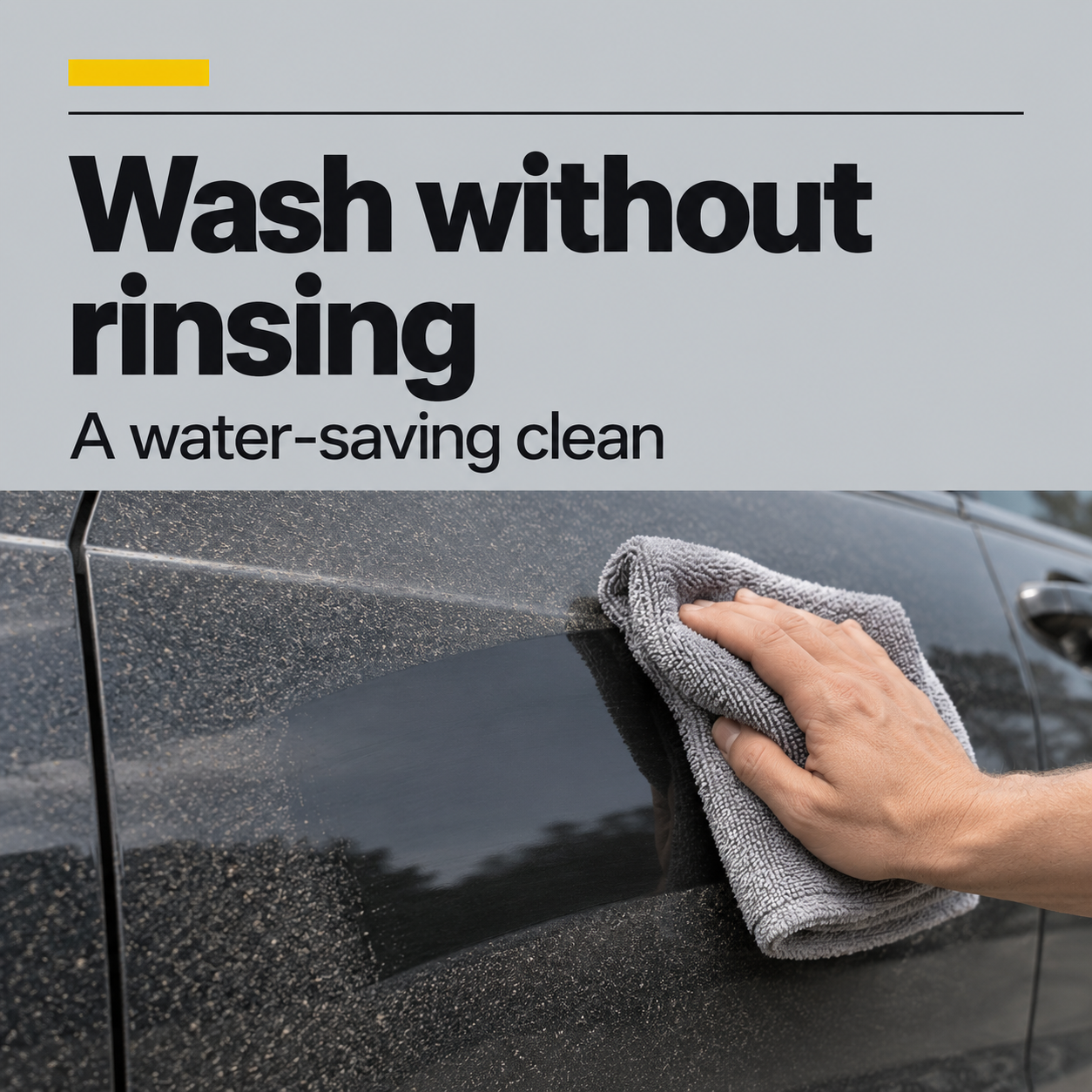 Koch-Chemie Rrw Rapid Rinseless Wash 1L — Why use a rinseless wash?