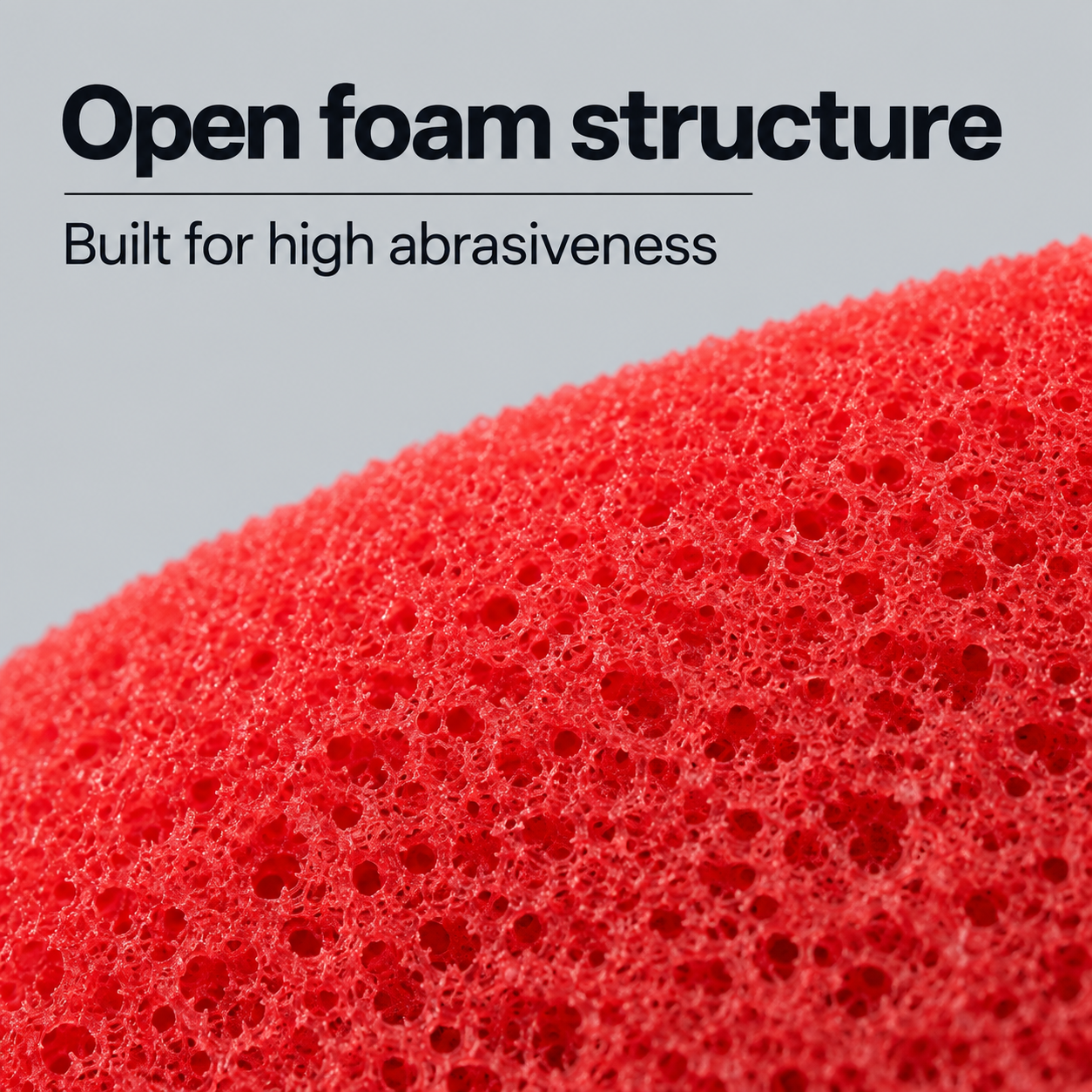 Koch Chemie Red Heavy Cut Foam Pad (Various Sizes) — What is the foam like?