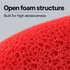 Koch Chemie Red Heavy Cut Foam Pad (Various Sizes) — What is the foam like?