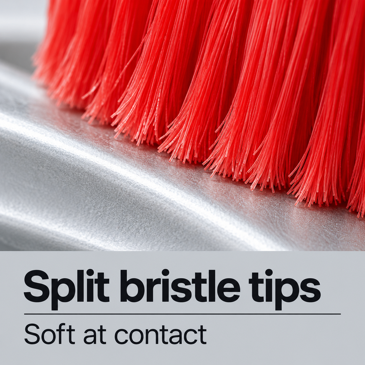 Koch Chemie Rim Brush VTS Polyester Bristles - Alloy Wheel Brush — What touches the alloy?
