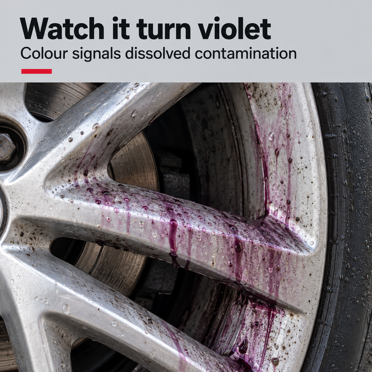 Koch Chemie Rrr Reactive Rust Remover — Why does it turn violet?
