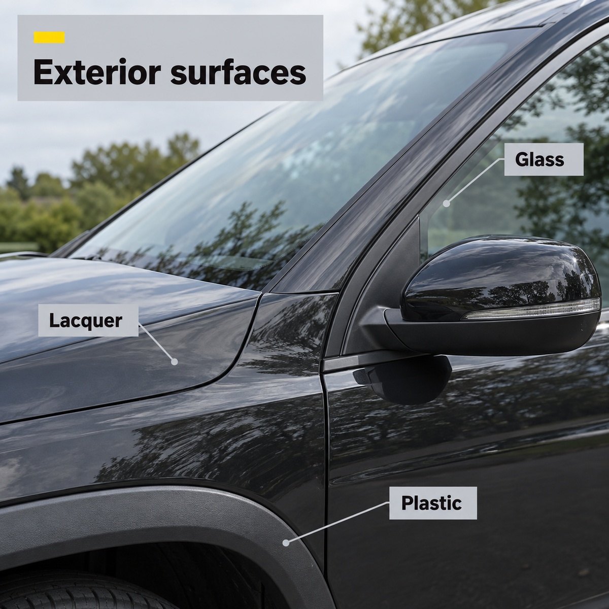 Koch-Chemie Rs Reactivation Shampoo 1L — Which exterior surfaces?
