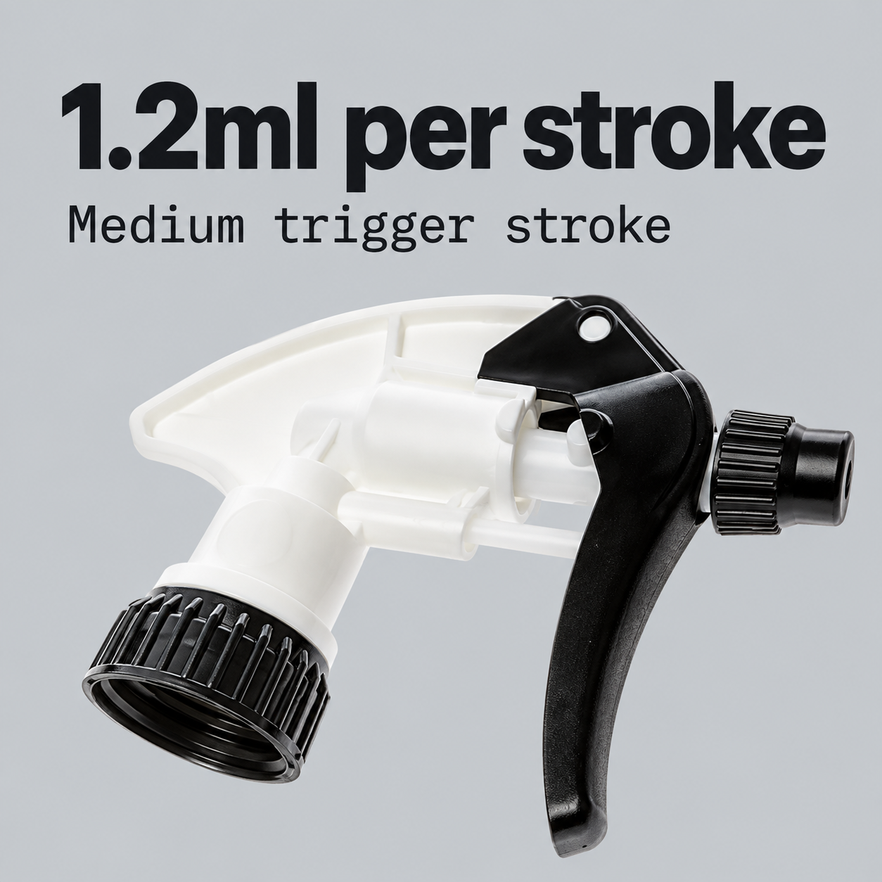Koch Chemie Spray Heads Black Filter — How much does one stroke dispense?
