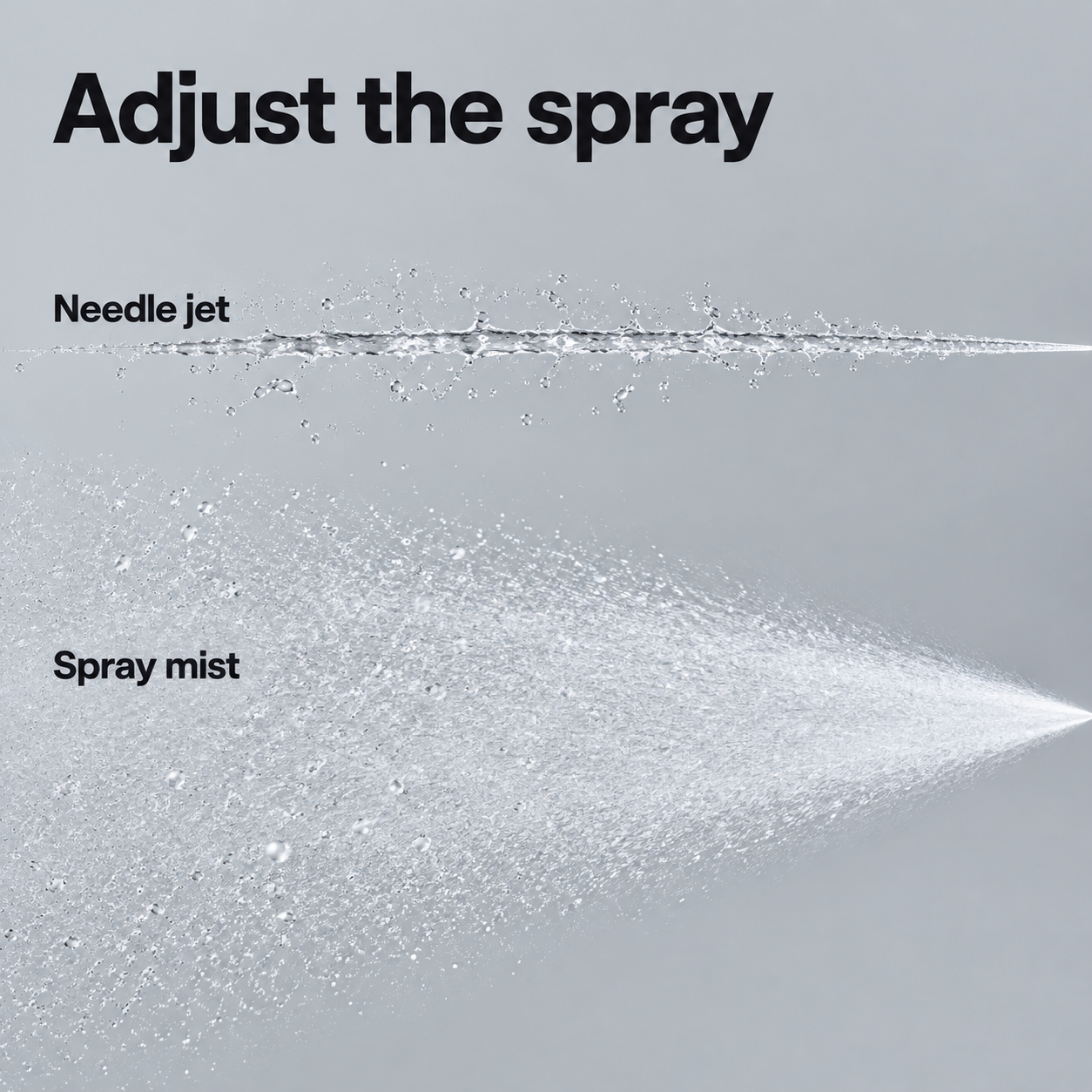 Koch Chemie Spray Heads Black Filter — Can I change the spray pattern?