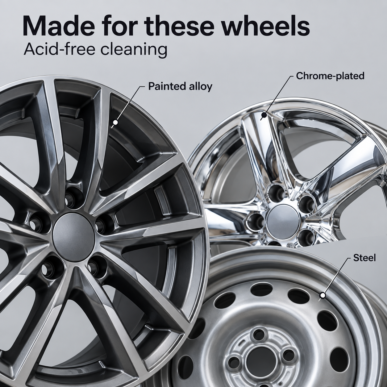 Koch-Chemie THE FINISHER WheelKing (500ml) — Which wheels can I clean?