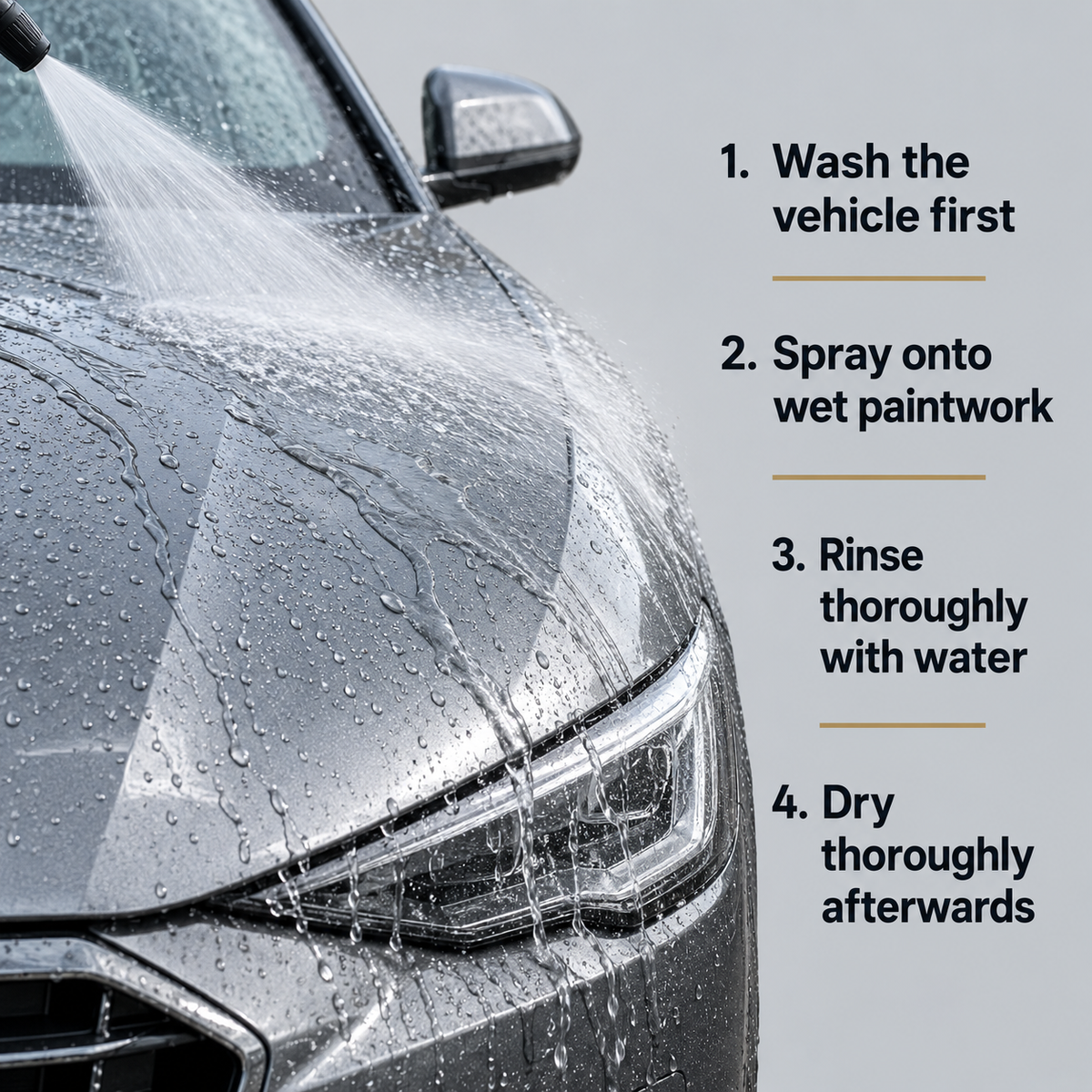 Koch Chemie Wg WetGloss Wet Sealant — How do I apply it?