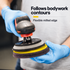 Koch Chemie Yellow Fine Cut Foam Pad (Various Sizes) — How does it follow curves?