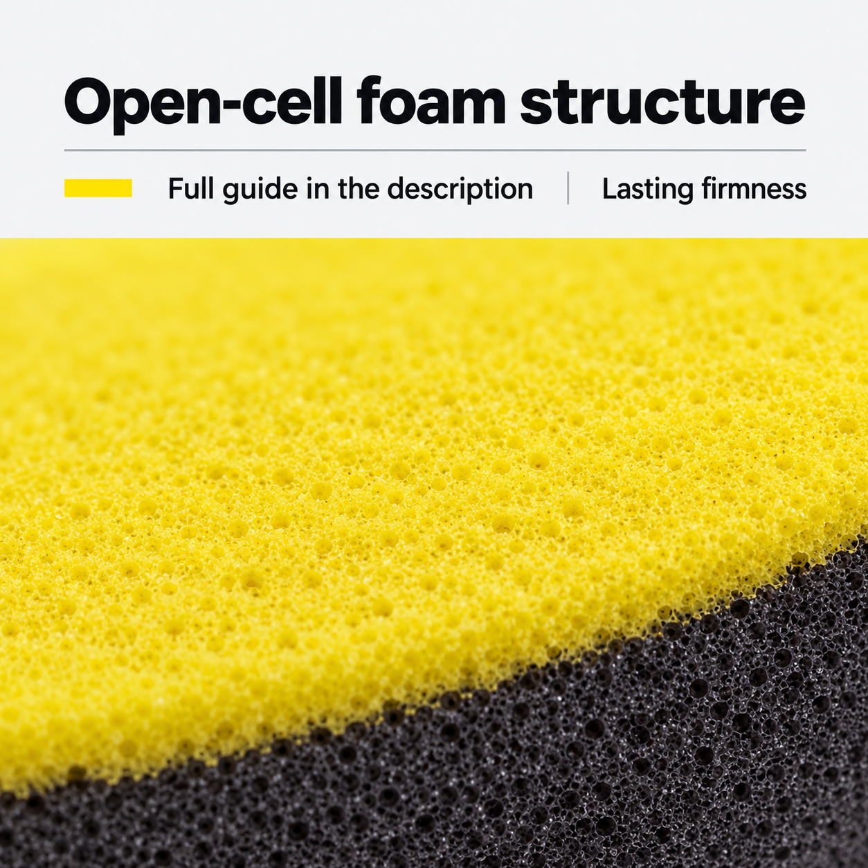 Koch Chemie Yellow Fine Cut Foam Pad (Various Sizes) — What makes the foam different?