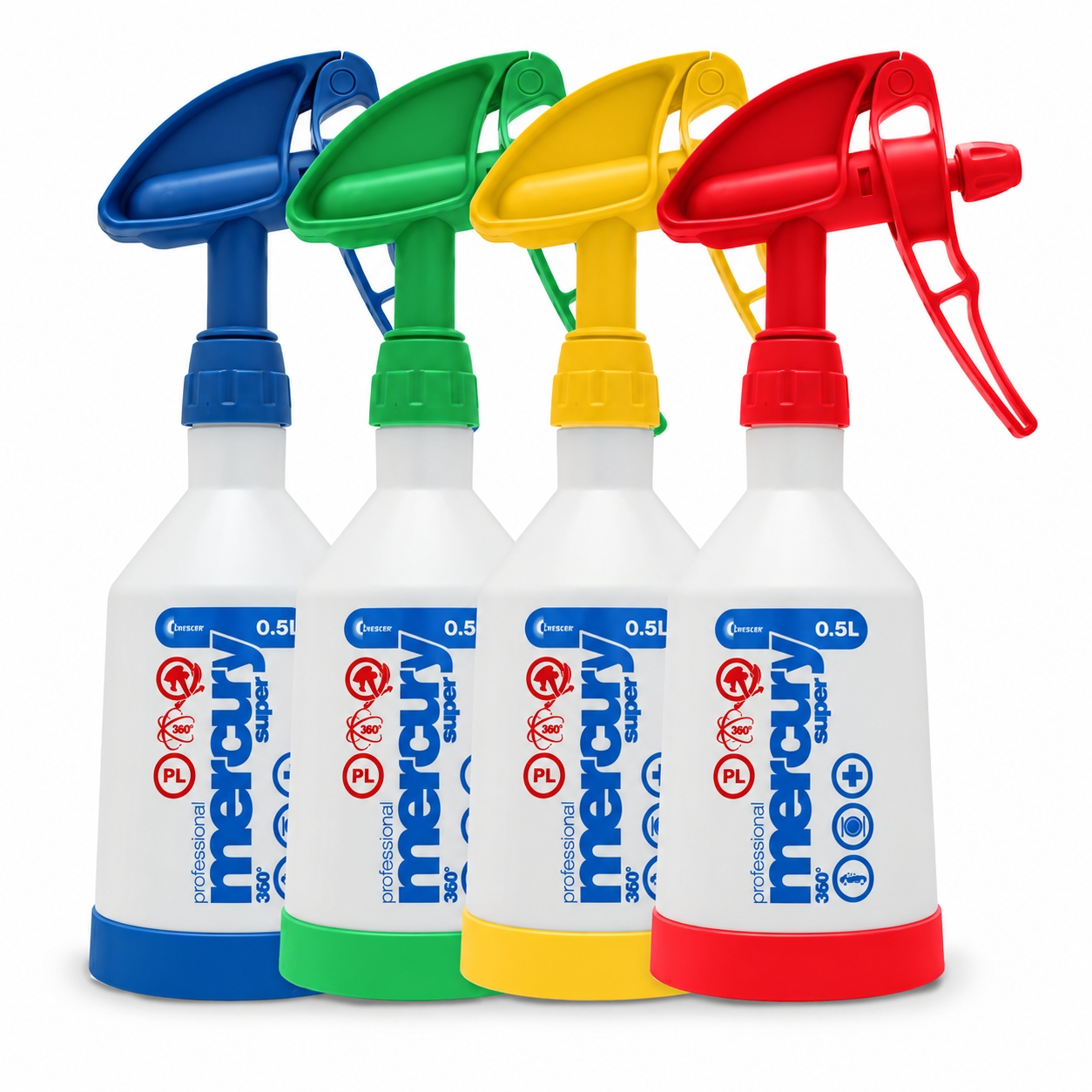 Kwazar Mercury Pro+ 360 Double-Action Trigger Spray - 4 Pack — What am I buying?