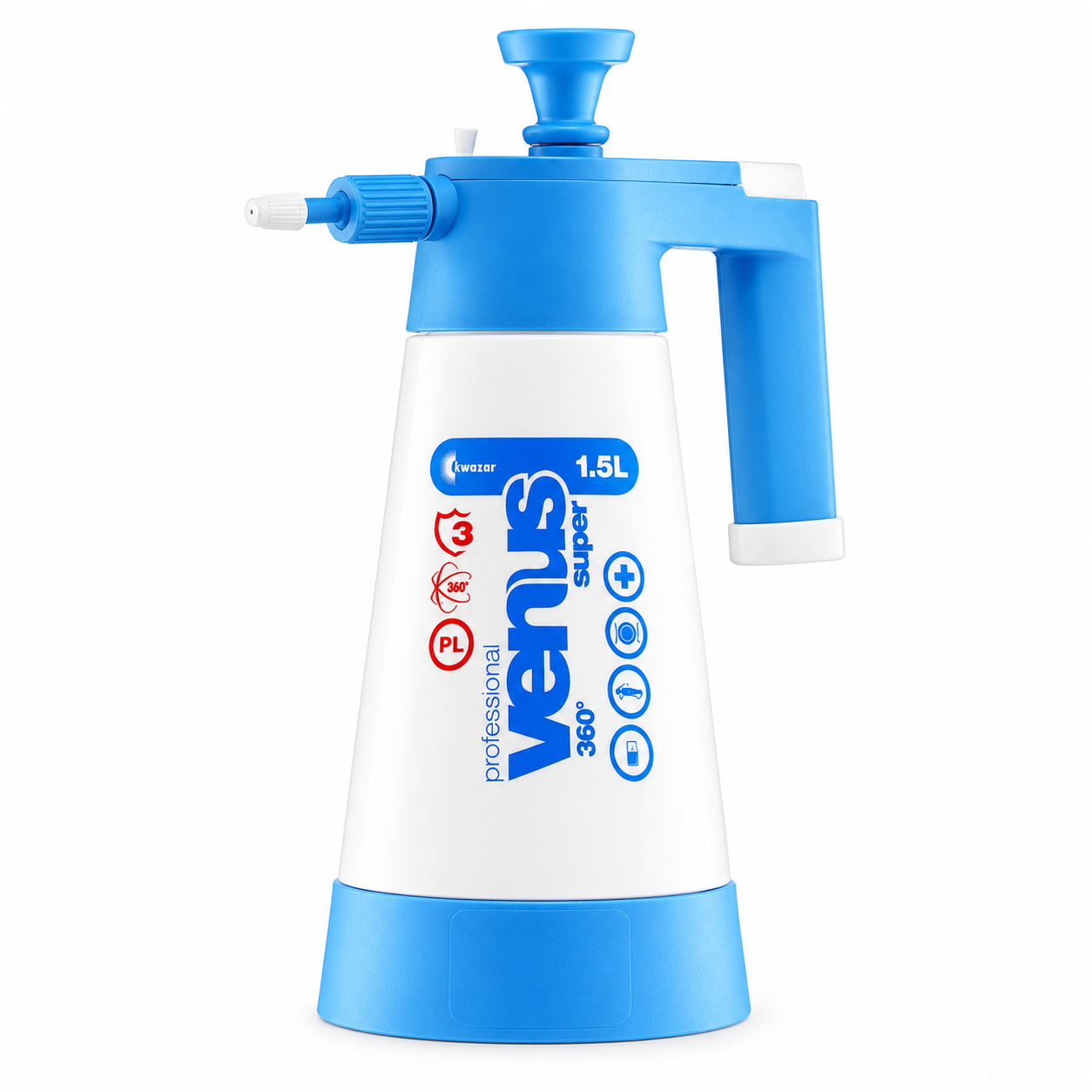 Kwazar Venus Super Pro+ 360 Pressure Sprayer 1.5L — What am I buying?