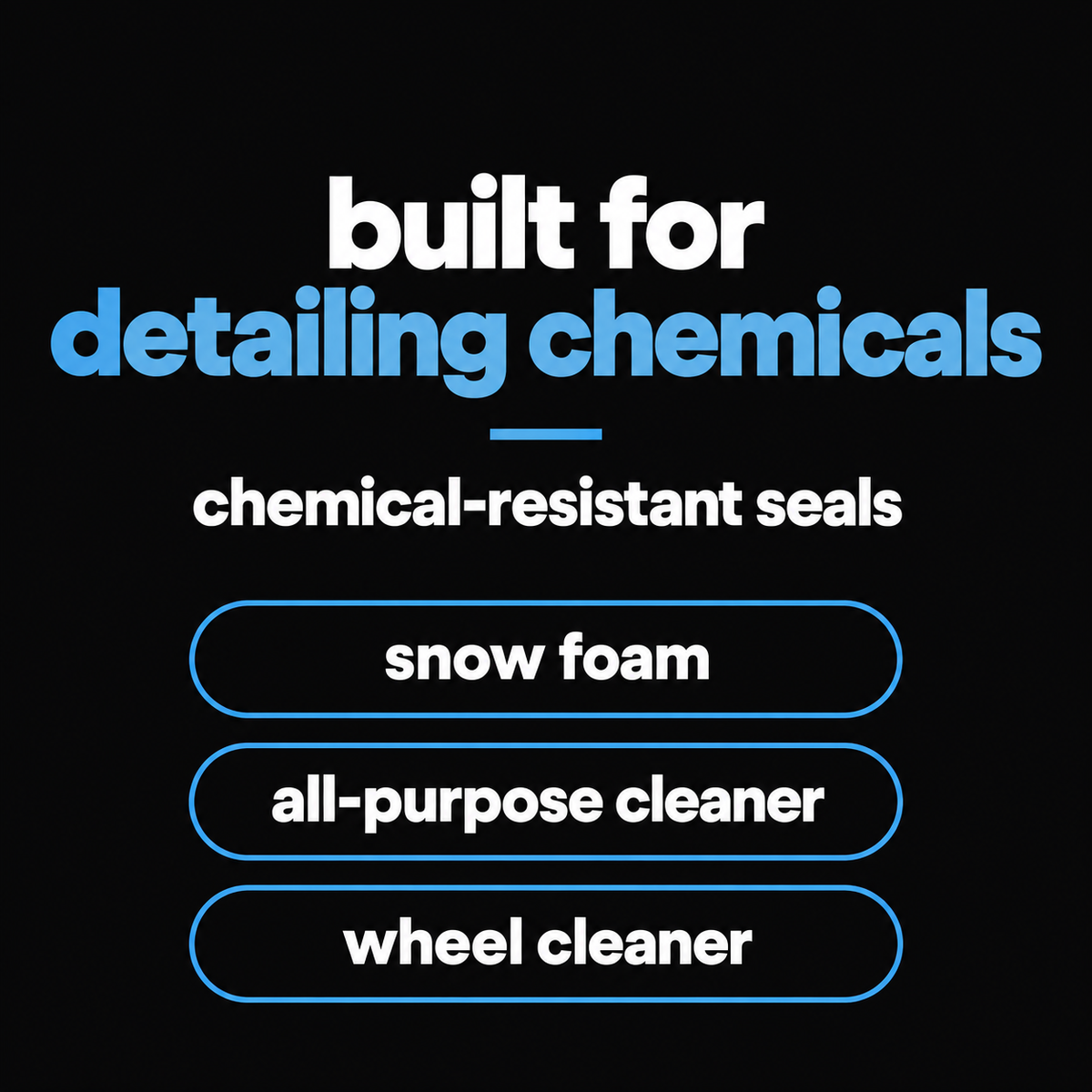 Kwazar Venus Super Pro+ 360 Pressure Sprayer 1.5L — Is it for detailing chemicals?