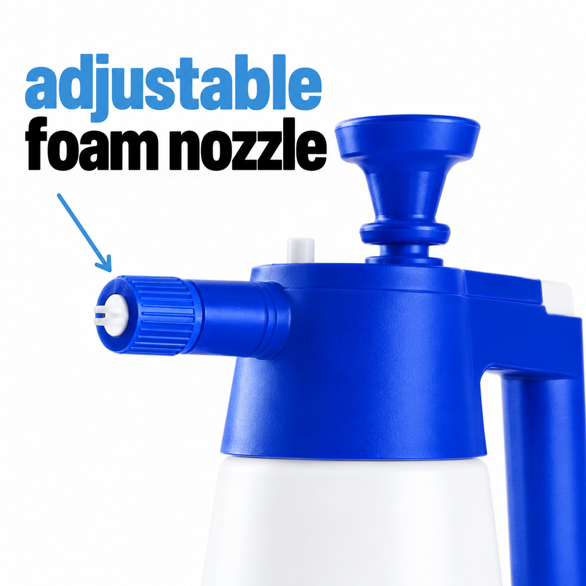 Kwazar Venus Super Pro+ Alkaline Foamer 2L — Can I adjust the nozzle?