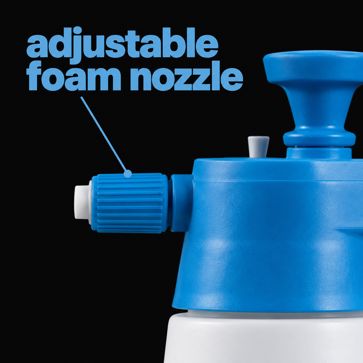 Kwazar Venus Super Pro+ Foamer 2L — Can I adjust the nozzle?
